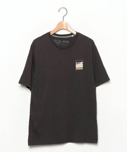 「patagonia」 ワンポイント半袖Tシャツ X-SMALL ブラック メンズ