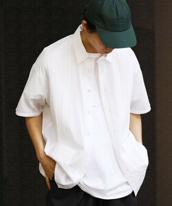 「FREAK'S STORE」 7分袖シャツ LARGE ホワイト メンズ