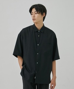 「PUBLIC TOKYO」 半袖シャツ 2 ブラック メンズ