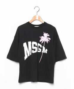 「MSGM」 半袖Tシャツ X-SMALL ブラック レディース