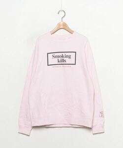 「ANTI SOCIAL SOCIAL CLUB」 スウェットカットソー M ピンク レディース