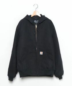 「Carhartt」 ジップアップブルゾン MEDIUM ブラック メンズ