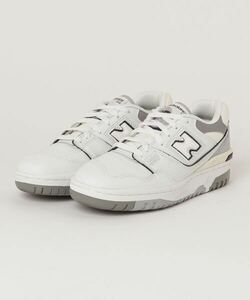 「New Balance」 ローカットスニーカー 23.5cm ホワイト レディース