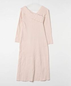 「PROPORTION BODY DRESSING」 ニットワンピース FREE ベージュ レディース