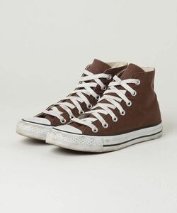 「CONVERSE」 ハイカットスニーカー 23.5cm ブラウン レディース