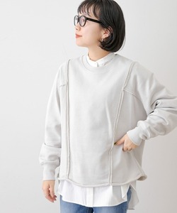 「URBAN RESEARCH Sonny Label」 スウェットカットソー FREE ライトグレー レディース