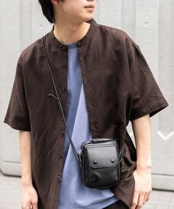 「SENSE OF PLACE by URBAN RESEARCH」 半袖シャツ MEDIUM ブラウン メンズ