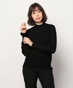 「Demi-Luxe BEAMS」 長袖ニット ONE SIZE ブラック レディース