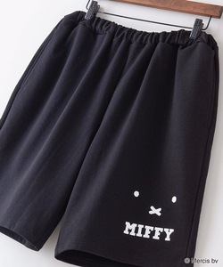 「Miffy」 ハーフパンツ X-LARGE ブラック メンズ_画像1