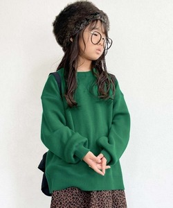 「CIAOPANIC TYPY」 「KIDS」長袖ニット XX-LARGE グリーン キッズ