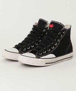 「CONVERSE」 ハイカットスニーカー 25.5cm ブラック レディース