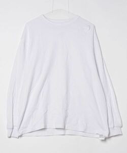 「BEAMS T」 長袖Tシャツ SMALL ホワイト メンズ