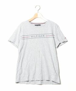 「TOMMY HILFIGER」 半袖Tシャツ M グレー メンズ