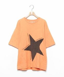 「CONVERSE TOKYO」 半袖Tシャツ MEDIUM オレンジ メンズ