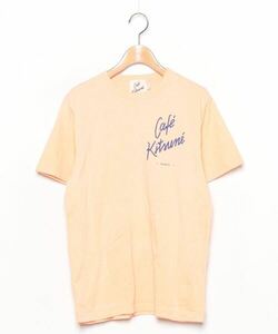 「Maison Kitsune」 半袖Tシャツ X-SMALL コーラル メンズ