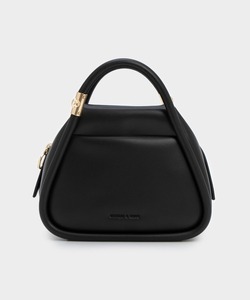 「CHARLES & KEITH」 2WAYバッグ M ブラック レディース