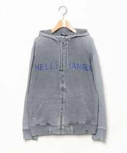 「HELLY HANSEN」 ジップアップパーカー - グレー メンズ