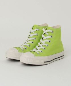 「CONVERSE」 ハイカットスニーカー 22.5cm グリーン レディース