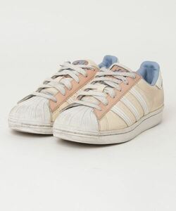 「adidas」 ローカットスニーカー 22.5cm ベージュ レディース