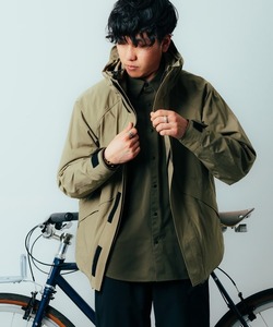 「WILD THINGS」 マウンテンパーカー LARGE グレイッシュベージュ メンズ