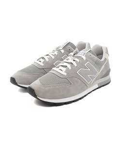 「New Balance」 ローカットスニーカー 24cm グレー メンズ