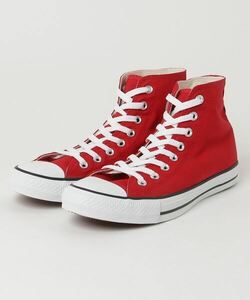 「CONVERSE」 ハイカットスニーカー 27.5cm レッド メンズ