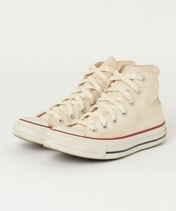 「CONVERSE」 ハイカットスニーカー 23cm ベージュ レディース