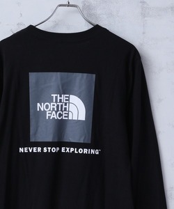 「THE NORTH FACE」 長袖Tシャツ S ブラック メンズ