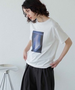 「JEANASIS」 半袖Tシャツ FREE ホワイト レディース