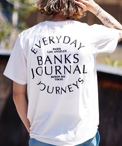 「BANKS」 半袖Tシャツ MEDIUM オフホワイト メンズ