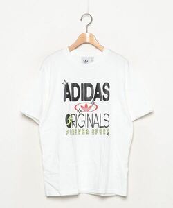 「adidas」 半袖Tシャツ O ホワイト メンズ