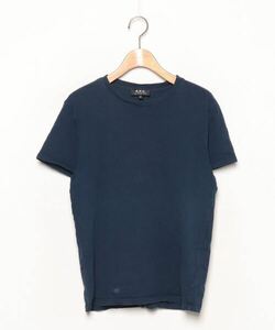「A.P.C.」 半袖Tシャツ X-SMALL ネイビー メンズ