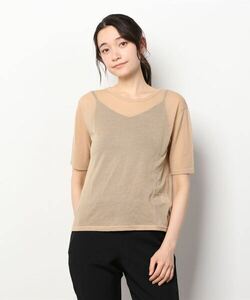 「BEAUTY&YOUTH UNITED ARROWS」 半袖Tシャツ FREE ベージュ レディース