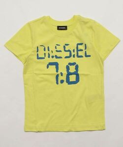 「DIESEL KIDS」 「KIDS」半袖Tシャツ 16Y ブラウン キッズ