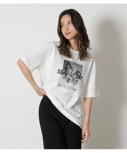 「AZUL BY MOUSSY」 半袖Tシャツ FREE オフホワイト レディース