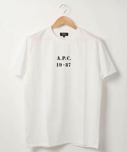 「A.P.C.」 半袖Tシャツ X-SMALL ホワイト メンズ_画像1