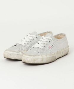 「SUPERGA」 ローカットスニーカー 36 シルバー レディース