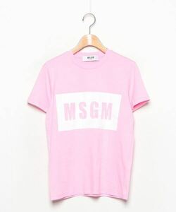 「MSGM」 半袖Tシャツ X-SMALL ピンク レディース