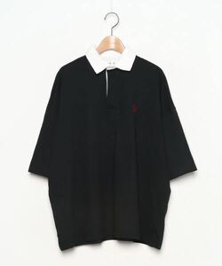 「FREAK'S STORE」 半袖ポロシャツ SMALL ブラック メンズ