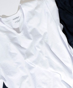 「EMPORIO ARMANI」 半袖Tシャツ S ホワイト メンズ