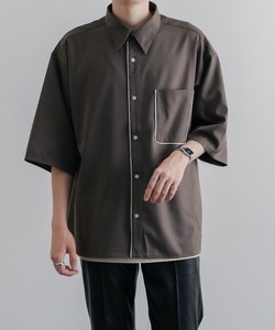 「epnok」 半袖シャツ SMALL チャコールグレー メンズ