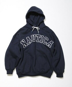 「NAUTICA」 プルオーバーパーカー SMALL ネイビー メンズ