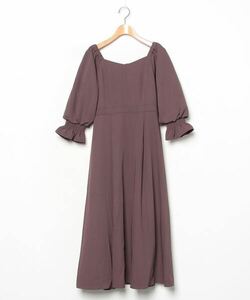 「MISCH MASCH」 半袖ワンピース MEDIUM ブラウン レディース