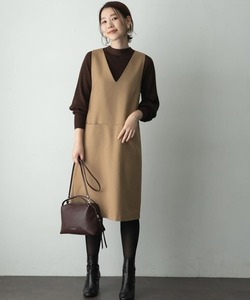 「URBAN RESEARCH ROSSO WOMEN」 サロペットスカート 36 ベージュ レディース_画像1