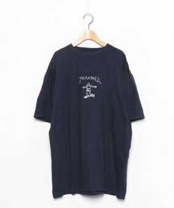 「THRASHER」 半袖Tシャツ XX-LARGE ネイビー メンズ_画像1