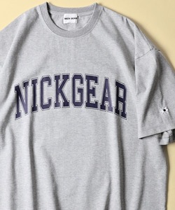 「Firsthand」 「NICK GEAR」半袖Tシャツ L グレー メンズ_画像1