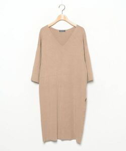 「Spick & Span」 ニットワンピース FREE ベージュ レディース