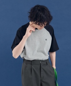 「MUHET」 半袖Tシャツ X-LARGE 杢グレー レディース_画像1