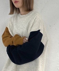 「apres jour mignon」 スウェットカットソー X-LARGE ナチュラル レディース