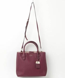 「kate spade new york」 ワンポイント2WAYバッグ - パープル レディース